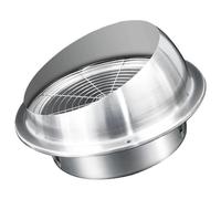 Hooded Wall Vent Exhaust, Vents Cover Cap for Kitchen Range Hood Outside Exterior Dryer Ventilation, Air vent Covers, Screen Hoods, Grille Ventilations Caps(180mm/7.1inch)