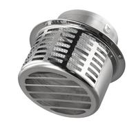 Hooded Wall Vent with Screen, Exhaust Vents Cover Cap for Outdoor Kitchen Range Hood Dryer Ventilation, Outside Wall Mount Extractor, Air Ventilations, Outlet Caps(100mm/3.9inch)