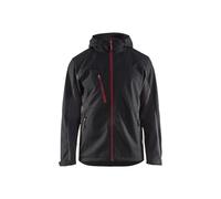 Hooded waterproof jacket Blaklader Noir 4XL