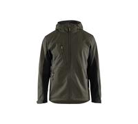 Hooded waterproof jacket Blaklader Vert M