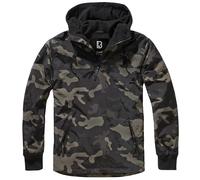 Hooded waterproof jacket Brandit Luke Noir XL