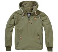 Hooded waterproof jacket Brandit Luke Vert 4XL