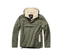 Brandit Windbreaker Sherpa Jacket, olive, size XXL