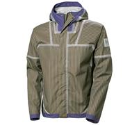 Hooded waterproof jacket Helly Hansen Arc Reversed Storm Shell Marron XL