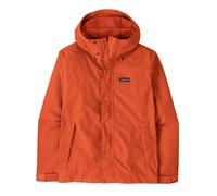 Hooded waterproof jacket Patagonia Everyday Orange M