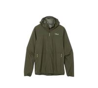 Hooded waterproof jacket Rab Windgather Vert 2XL