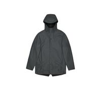 Hooded waterproof jacket Rains W3 Gris L
