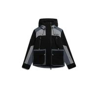 Hooded windbreaker Superdry Colour Block Noir XL