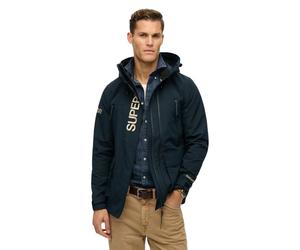Hooded windbreaker with embroidered logo Superdry Ultimate Bleu M