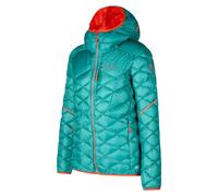Hooded women's puffer jacket La Sportiva Pinnacle Bleu XS