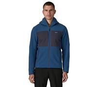 Hooded zip jacket Patagonia R2 TechFace Bleu XS