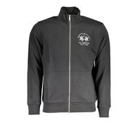 Hooded Zip Sweatshirt Black Long Sleeve - male - La Martina - Zip-throughs - Black - 2XL - Sweatshirts & Hoodies 2XL