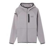 Hooded Zip Training Jacket - male - Emporio Armani EA7 - Training Jackets - Gray - S - Sport S