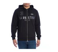 Hooded Zip-Up Sweatshirt - male - La Martina - Zip-throughs - Black - S - Sweatshirts & Hoodies S