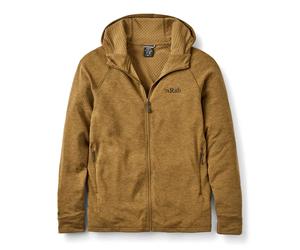 Hooded zipped fleece Rab Nexus Doré L