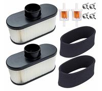 HOODELL 2 Pack 11013-7047 Air Filter with Pre Filter - for Kawasaki FR651V FR691V FR730V Engine Hustler Husqvarna Gravely Lawn Mower Tractor Air Filter