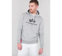 Hoodie Alpha Industries Basic Gris XS