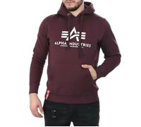 Hoodie Alpha Industries Basic Marron 3XL
