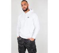 Hoodie Alpha Industries Basic Small Logo Blanc S