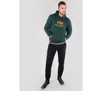 Hoodie Alpha Industries Basic Vert M