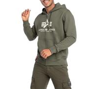 Alpha Industries Basic Full Zip Sweatshirt Green XL Men