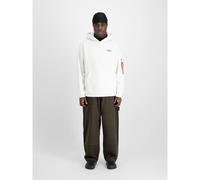 Alpha Industries Signature Bp Hoodie White 2XL Men