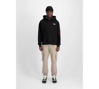 Alpha Industries - Signature BP Black - Hoodie - black - M - 80% Cotton, 20% Polyester,Sweat M