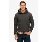 Superdry Unisex Essential Logo Hoodie Hb Sweatshirt, Vintage Black, S