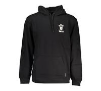 Black Hoodie with Print Logo M
