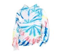 Hoodie Boys Hoodie 3D Print Soft Elasticity Hooded Jacket Tie Colour Colourful Novelty Long Sleeve Pullover Autumn Winter Outerwear Cross-Country Jacket Children's Jacket