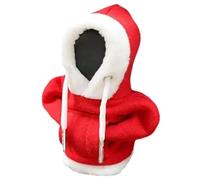 Hoodie Car Shift Cover,Christmas Gear Stick Hoodie with Drawstring Manual/Automatic Gear Cover Protector for Caravan Trucks Sedan Minivan SUV Decoration
