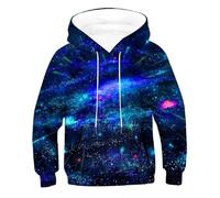 Hoodie for Boys Unisex Top Jacket Plain Sweatshirt New Casual Fashion Hooded Jumper Trending Spring Summer Walking Sky Blue
