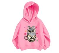 Hoodie for Girls Teens Regular Fit Activewear Casual Graphic Hoodies Cute Hoody Sportswear School Sweatshirt 5 to 13 Year Old Girl Gifts