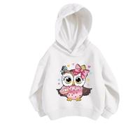 Hoodie for Girls Teens Regular Fit Activewear Casual Graphic Hoodies Cute Hoody Sportswear School Sweatshirt 5 to 13 Year Old Girl Gifts