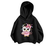 Hoodie for Girls Teens Regular Fit Activewear Casual Graphic Hoodies Cute Hoody Sportswear School Sweatshirt 5 to 13 Year Old Girl Gifts