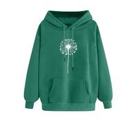 Hoodie for Women UK, Ladies Jumpers Hearts Printed Hooded Sweatshirts with Pockets and Drawstring Fleece Lined Long Sleeve Tops Sweater Casual Pullover Comfy Tracksuits Loose Fit Hoodies