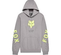 Hoodie Fox Shield Fleece PO Steel Grey XL