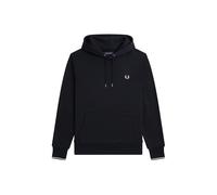 Tipped Hooded Sweatshirt Navy, Large