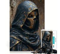 Hoodie Golden Assassin Jigsaw for Teenagers1000 Pieces Brain Skill True Detail Pattern Assemble Christmas Idea (38x26cm)