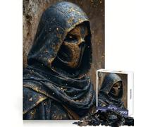 Hoodie Golden Assassin Jigsaw for Teenagers1000 Pieces Brain Skill True Detail Pattern Assemble Christmas Idea (38x26cm)