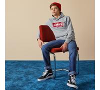 Levi´s ® Kids Batwing Screeenprint Hoodie Grey 5 Years Boy