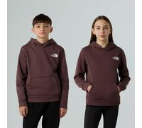 Hoodie in Soft Brushed Fabric burgundy