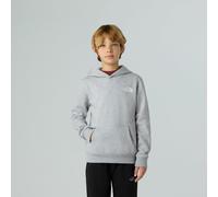 Hoodie in Soft Brushed Fabric Grey Marl