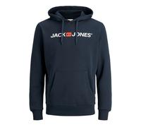 Hoodie Jack & Jones Corp old logo Bleu XS