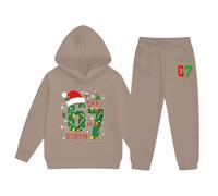 Hoodie Kids Party Outfits Hawaiian Turquoise Formal Wear Boys' Christmas Jumpers Girl Baby's First Neon Boys Santa Hat Festive Coat Ugly Sweater