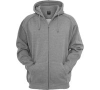 Hoodie large sizes urban Classic zip 2.0 Grey M