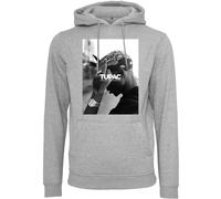 Hoodie Mister Tee 2pac f*ck the world Gris XS