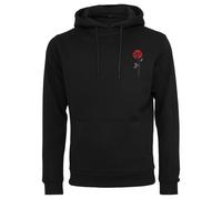 Hoodie Mister Tee Wild Rose Noir XS