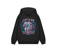 (11-12 Years) Monster High Hoodie (Girls Black)