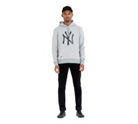 New Era Mlb Regular New York Yankees Hoodie Grey M